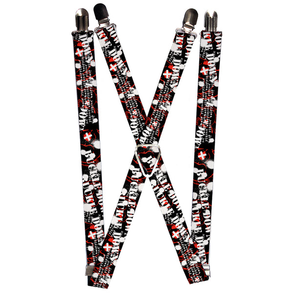 Buckle-Down Suspenders - 1.0" - BD Punk