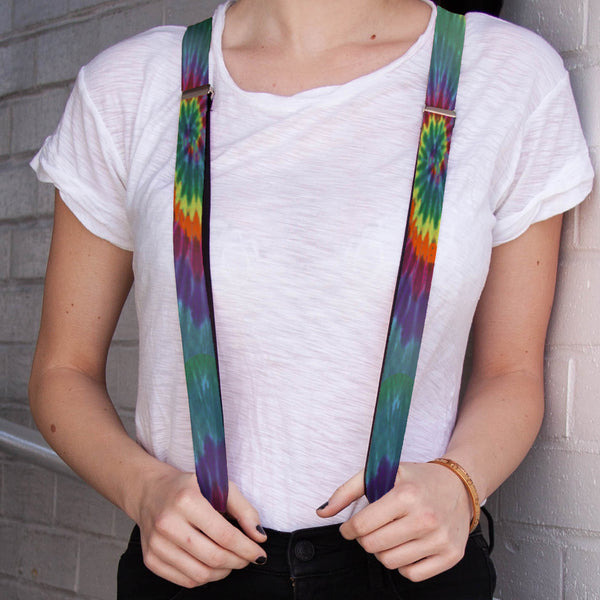 Buckle-Down Suspenders - 1.0" - BD Tie Dye