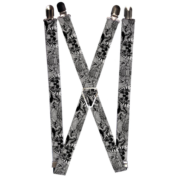 Buckle-Down Suspenders - 1.0" - BD Werewolves