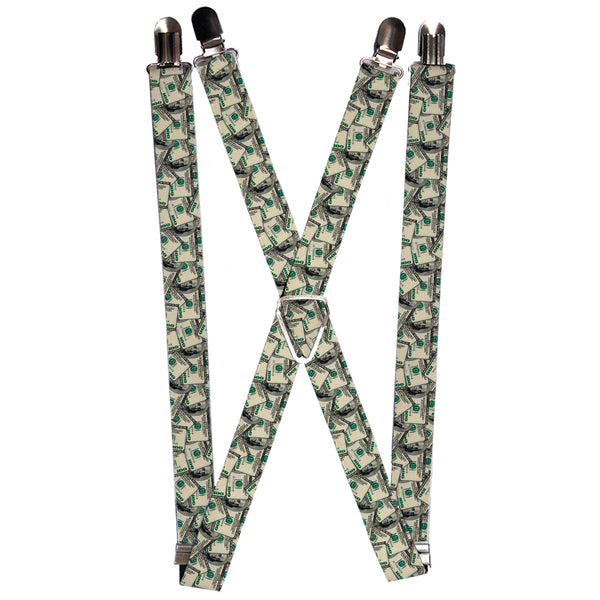 Buckle-Down Suspenders - 1.0" - Benjamins