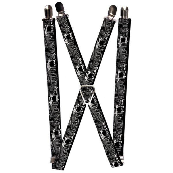 Buckle-Down Suspenders - 1.0" - Brooklyn New York