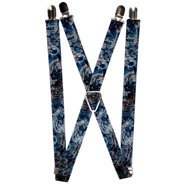Buckle-Down Suspenders - 1.0" - Gothic 5