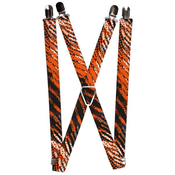 Buckle-Down Suspenders - 1.0" - Grunge Tread Orange