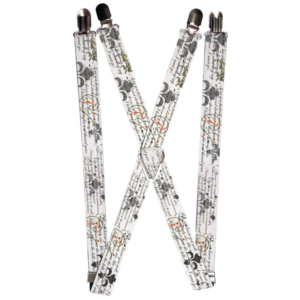 Buckle-Down Suspenders - 1.0" - Poems