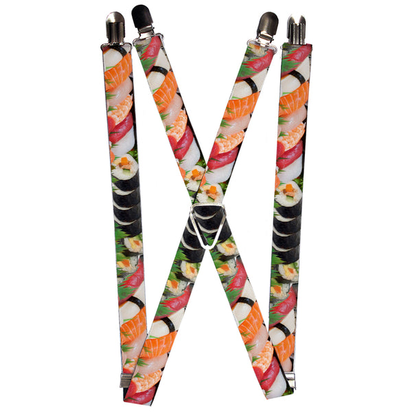 Buckle-Down Suspenders - 1.0" - Sushi Vivid