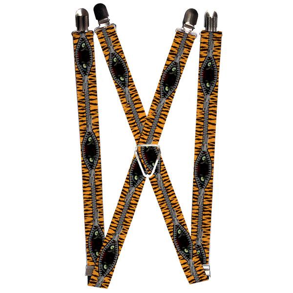 Buckle-Down Suspenders - 1.0" - Tiger Eyes