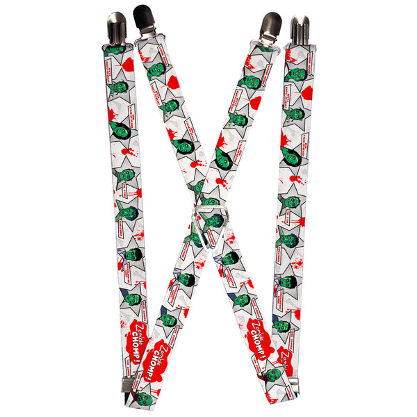 Buckle-Down Suspenders - 1.0" - Zombie CHOMP
