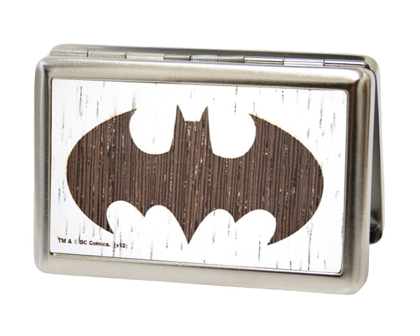 Buckle-Down Business Card Holder - LARGE - Batman GW White