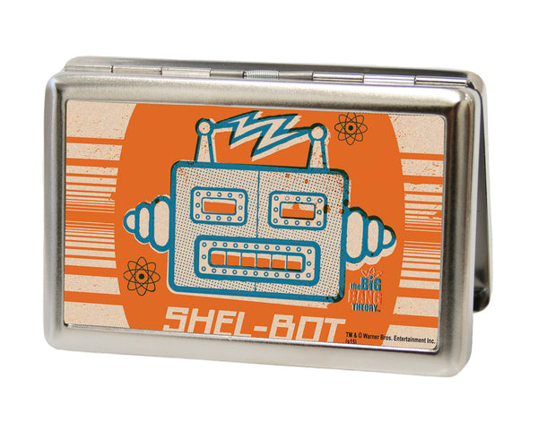 Buckle-Down Business Card Holder - LARGE - SHEL-BOT Robot Head FCG