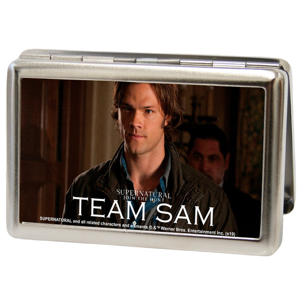 Buckle-Down Business Card Holder - LARGE - Supernatural TEAM SAM Sam Pose3 FCG
