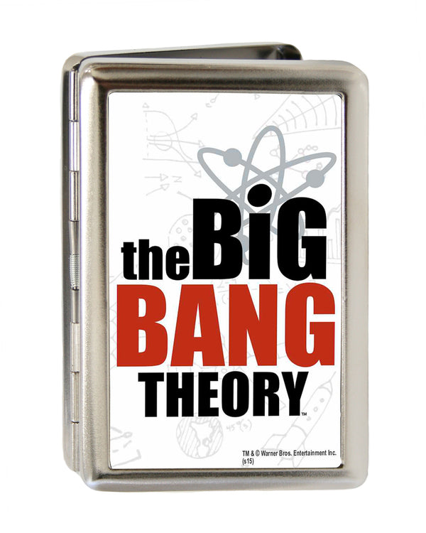 Buckle-Down Business Card Holder - LARGE - THE BIG BANG THEORY FCG White Black Red