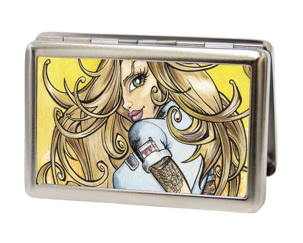 Buckle-Down Business Card Holder - LARGE - Tony & Her Dirty Donut FCG