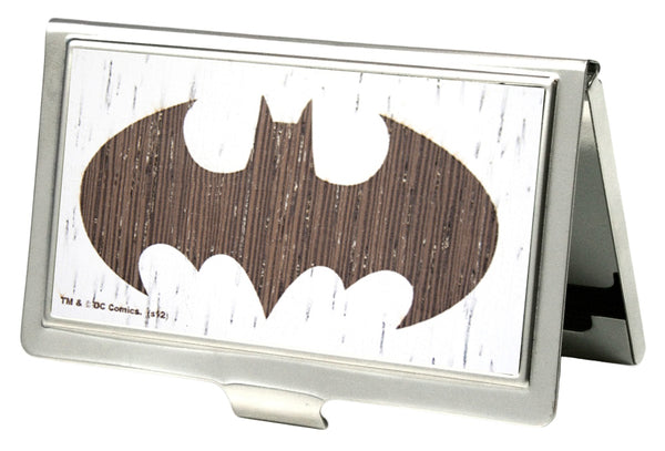 Buckle-Down Business Card Holder - SMALL - Batman GW White