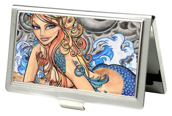 Buckle-Down Business Card Holder - SMALL - Earth Wind Flower Water FCG