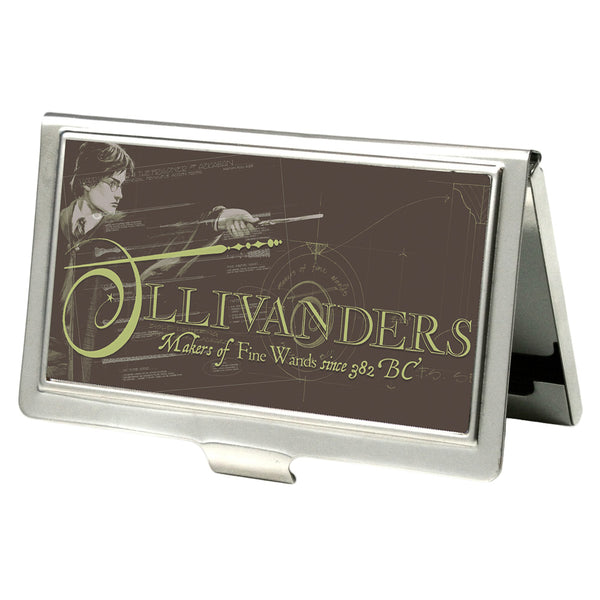 Buckle-Down Business Card Holder - SMALL - Harry Potter OLLIVANDERS-MAKERS OF FINE WANDS FCG