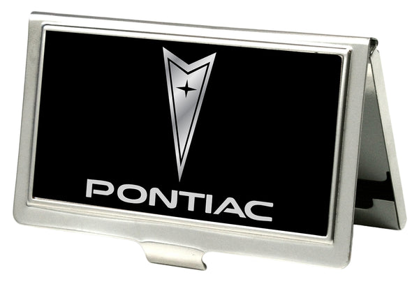 Buckle-Down Business Card Holder - SMALL - Pontiac FCG Black Silver