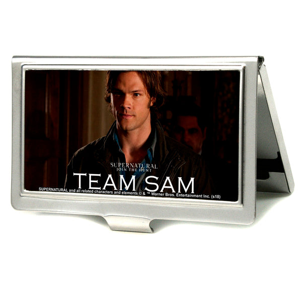 Buckle-Down Business Card Holder - SMALL - Supernatural TEAM SAM Sam Pose3 FCG