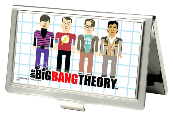 Buckle-Down Business Card Holder - SMALL - THE BIG BANG THEORY Characters Cartoon FCG