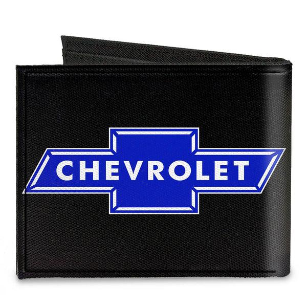 Buckle-Down Canvas Bi-Fold Wallet - Chevy Bowtie Logo CENTERED