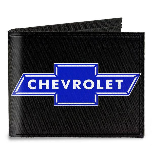 Buckle-Down Canvas Bi-Fold Wallet - Chevy Bowtie Logo CENTERED