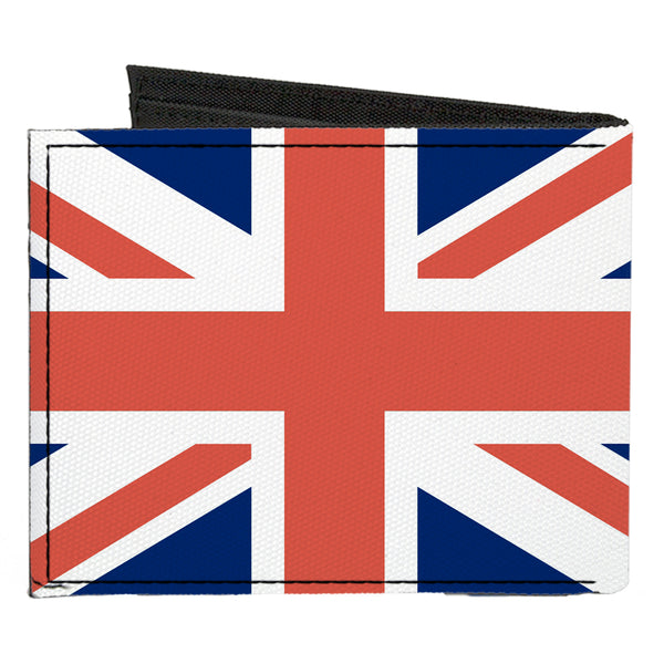 Buckle-Down Canvas Bi-Fold Wallet - United Kingdom Flags
