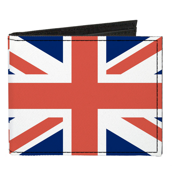 Buckle-Down Canvas Bi-Fold Wallet - United Kingdom Flags