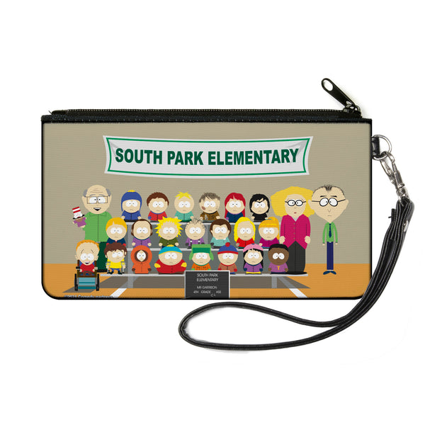 Buckle-Down Canvas Zipper Wallet - SMALL - SOUTH PARK ELEMENTARY 4th Grade Class Picture