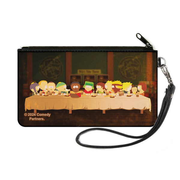 Buckle-Down Canvas Zipper Wallet - SMALL - South Park Last Supper Group Pose