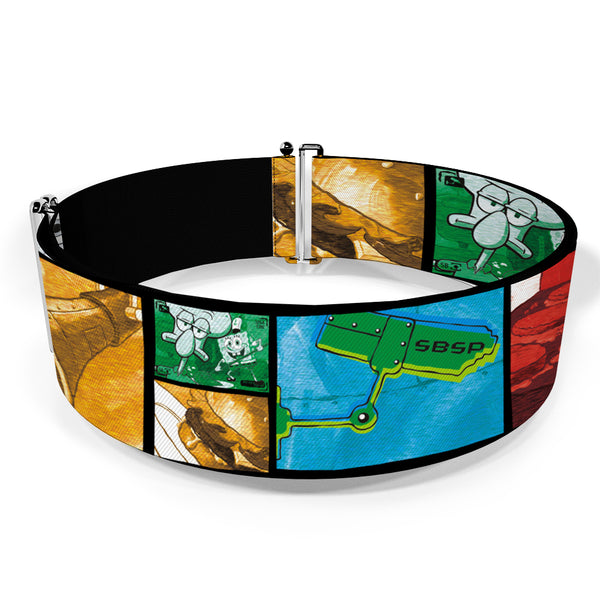 Buckle-Down Cinch Waist Belt - Krusty Krab's Cam Scene Blocks
