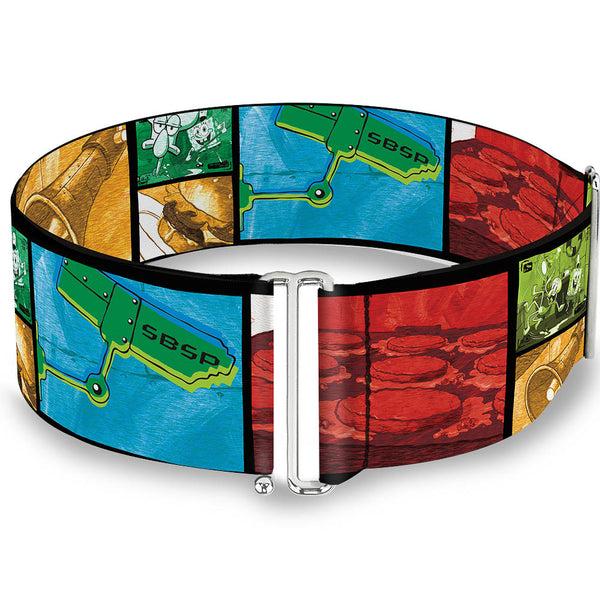 Buckle-Down Cinch Waist Belt - Krusty Krab's Cam Scene Blocks