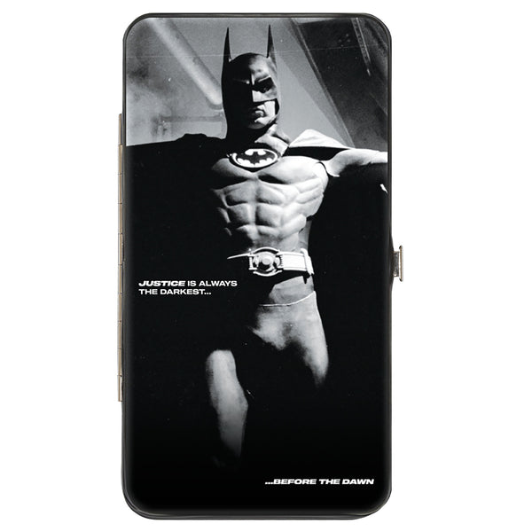 Buckle-Down Hinged Wallet - BATMAN 1989 Jump Pose and Title Logo