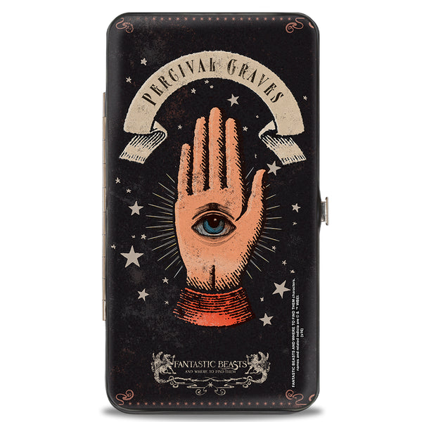 Buckle-Down Hinged Wallet - FANTASTIC BEASTS AND WHERE TO FIND THEM PERCIVAL GRAVES Eye In Hand Icon