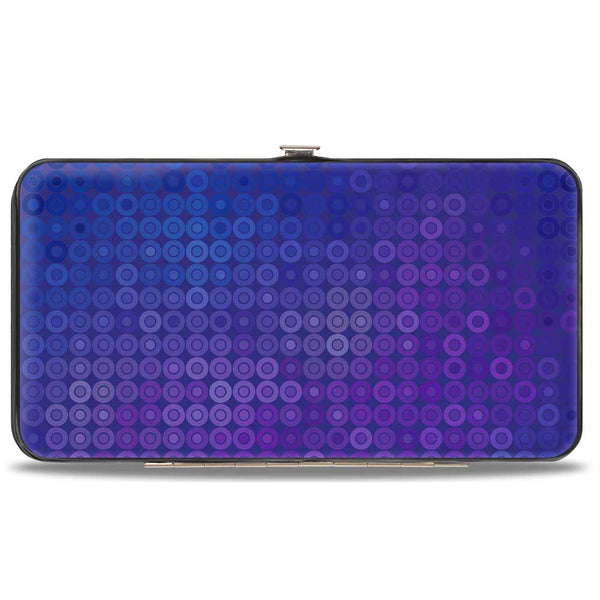 Buckle-Down Hinged Wallet - Helga & Angelica WHAT's GOOD? Purples