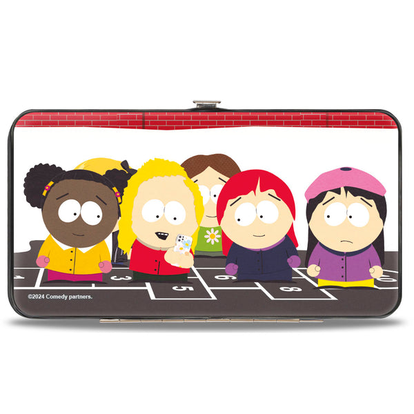 Buckle-Down Hinged Wallet - South Park Girls Deep Learning Hopscotch Group Scene