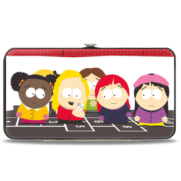 Buckle-Down Hinged Wallet - South Park Girls Deep Learning Hopscotch Group Scene