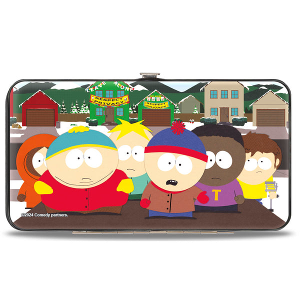 Buckle-Down Hinged Wallet - South Park Privacy Tour Boys Group Scene