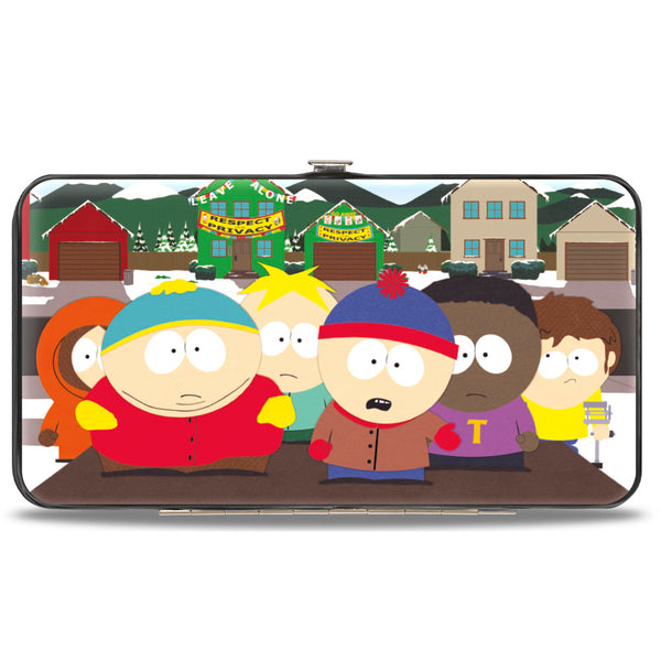 Buckle-Down Hinged Wallet - South Park Privacy Tour Boys Group Scene