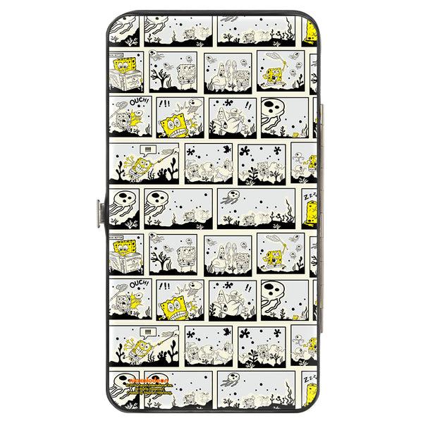 Buckle-Down Hinged Wallet - SpongeBob Breakthrough Scene Blocks