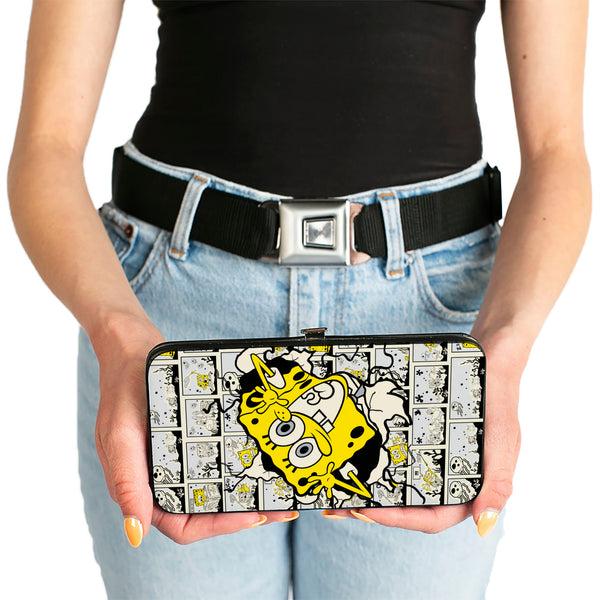 Buckle-Down Hinged Wallet - SpongeBob Breakthrough Scene Blocks