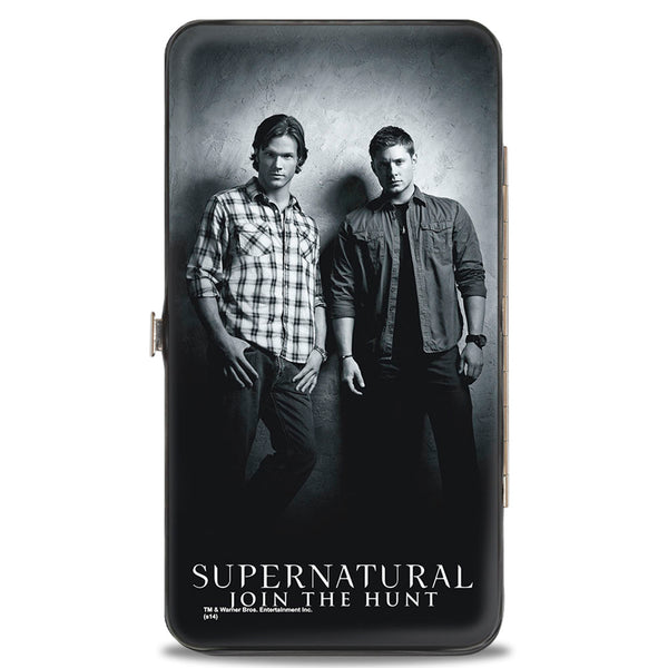 Buckle-Down Hinged Wallet - SUPERNATURAL Winchster Brothers Black White
