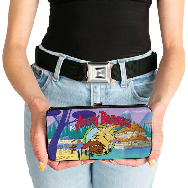Buckle-Down Hinged Wallet - THE ANGRY BEAVERS Pose Dam House