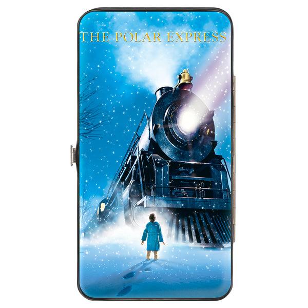Buckle-Down Hinged Wallet - THE POLAR EXPRESS Engine Car Light Beam Scene
