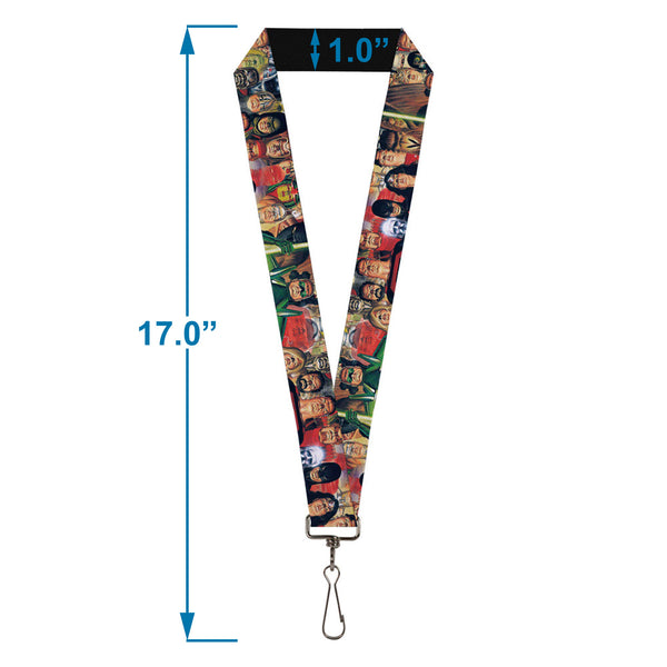Buckle-Down Lanyard - 1.0" - Justice League Kingdom Come #2 Truth And Justice Superheroes Cover Pose