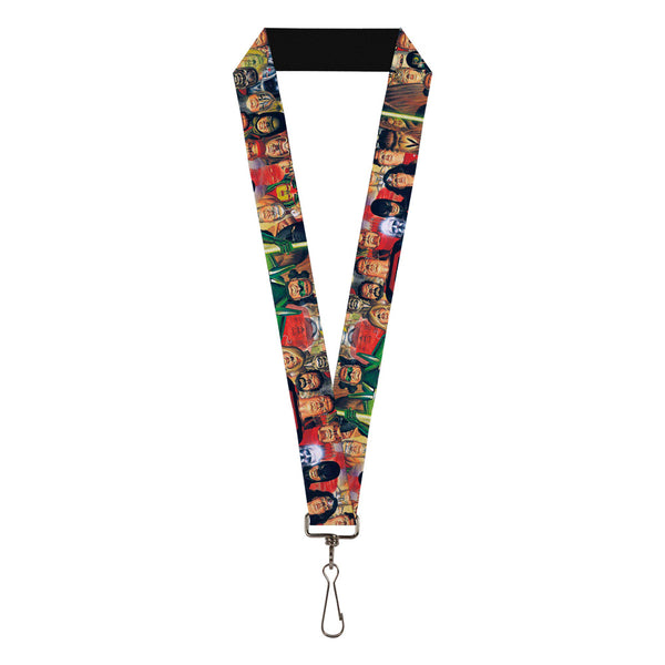 Buckle-Down Lanyard - 1.0" - Justice League Kingdom Come #2 Truth and Justice Superheroes Cover Pose