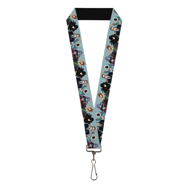 Buckle-Down Lanyard - 1.0" - My Hero Academia Five Meta Liberation Army Villains Blue