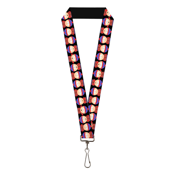 Buckle-Down Lanyard - 1.0" - South Park Stan Flip Poses Black