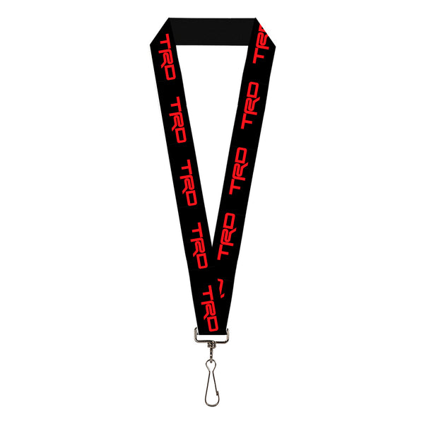 Buckle-Down Lanyard - 1.0" - Toyota Racing Development TRD Logo Black/Red