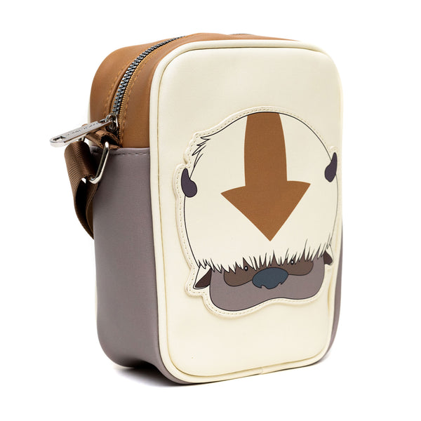 Buckle-Down Nickelodeon Bag Cross Body Avatar The Last Airbender Appa Face Ivory Vegan Leather