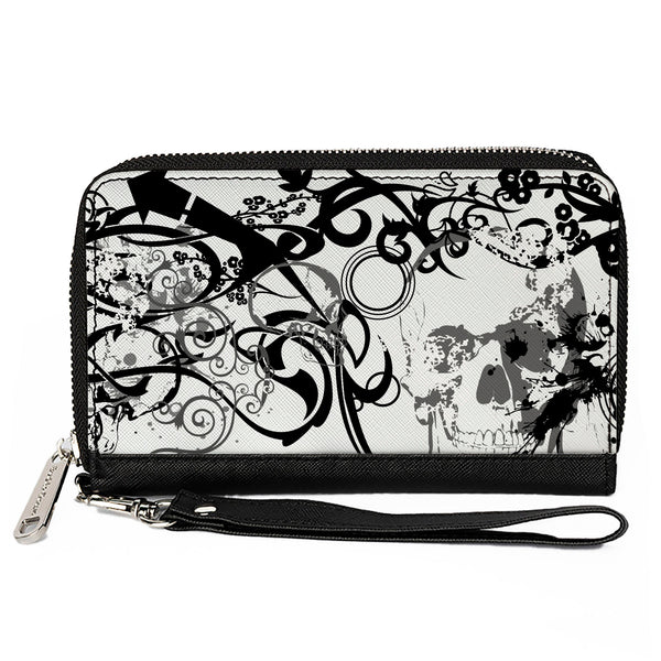 Buckle-Down PU Zip Around Wallet Rectangle - BD Chaos