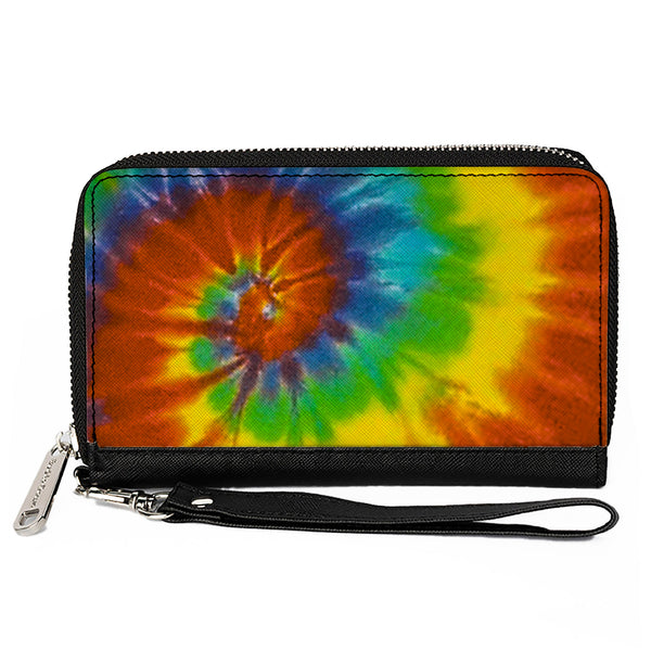 Buckle-Down PU Zip Around Wallet Rectangle - BD Tie Dye13